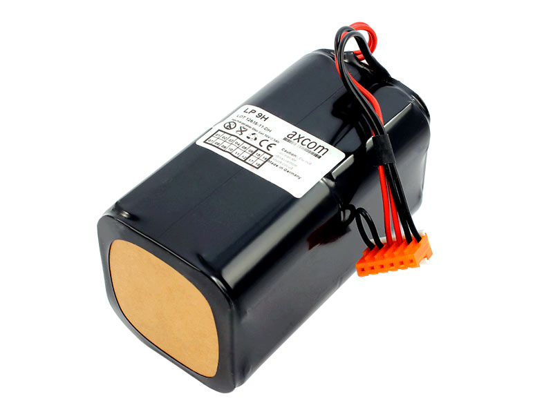 Akku für PHYSIO CONTROL LIFEPAK 9 (runde Zellen Akku für PHYSIO CONTROL LIFEPAK 9 (runde Zellen
