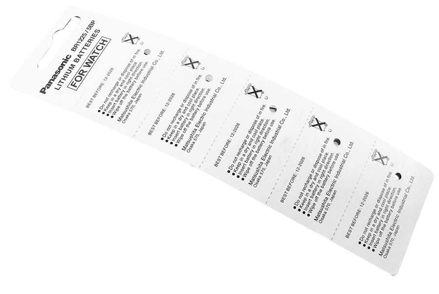 Lithium Knopfzelle 3V (BR1225)