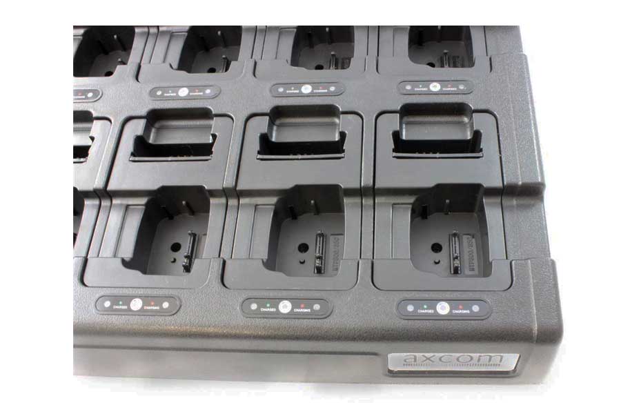 10+10-Stationen Ladegerät inkl. Adapter für Motorola MTP850