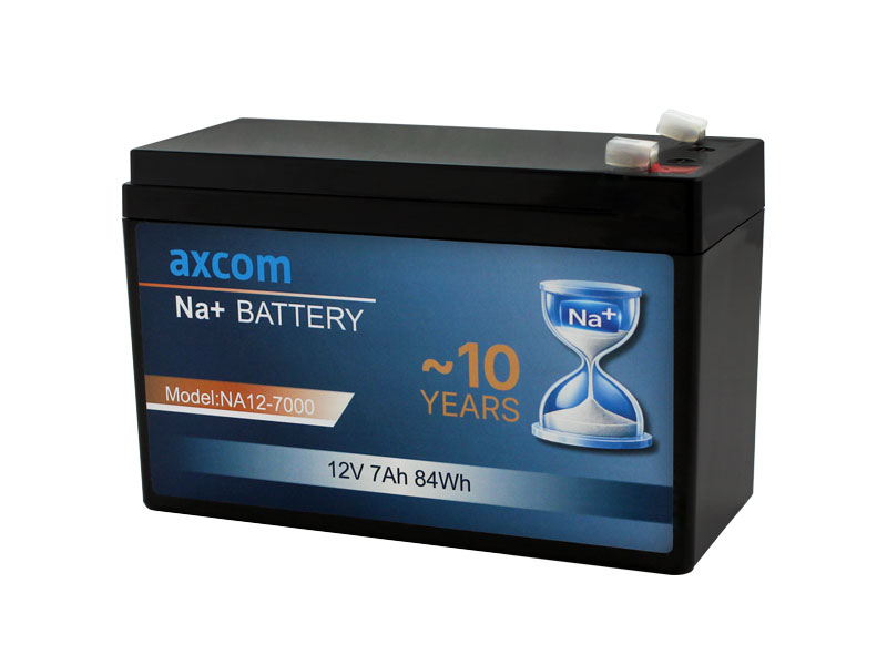 Natrium Ionen Akku 12V 7Ah mit 4,7mm Steckkontakten