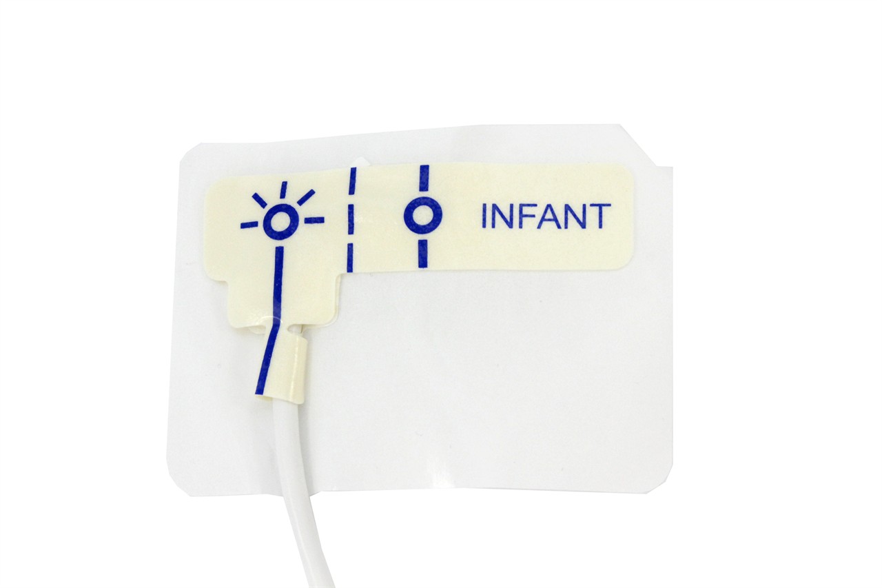 SpO2 Einwegsensor für Nellcor, Detailansicht Anschluss SpO2 Einwegsensor für Nellcor, Detailansicht Anschluss