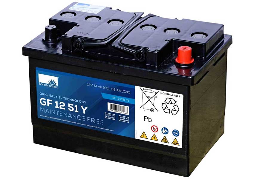 Sonnenschein Bleiakku Cyclic GF12051Y1 - 12V 56Ah Sonnenschein Bleiakku Cyclic GF12051Y1 - 12V 56Ah