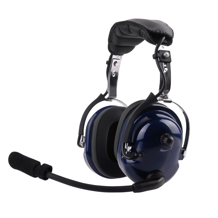 Überkopf Headset mit Schwanenhals Mikrofon und PTT-Taste, für Kenwood 2 Pin