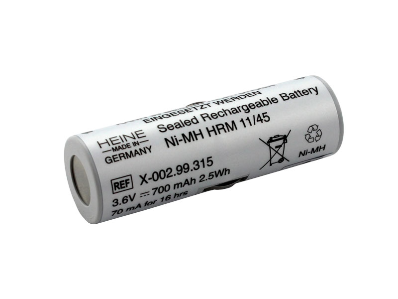 NiMH Akku für HEINE X-002.99.315 - 3,5V/700mAh (ORIGINAL) NiMH Akku für HEINE X-002.99.315 - 3,5V/700mAh (ORIGINAL)