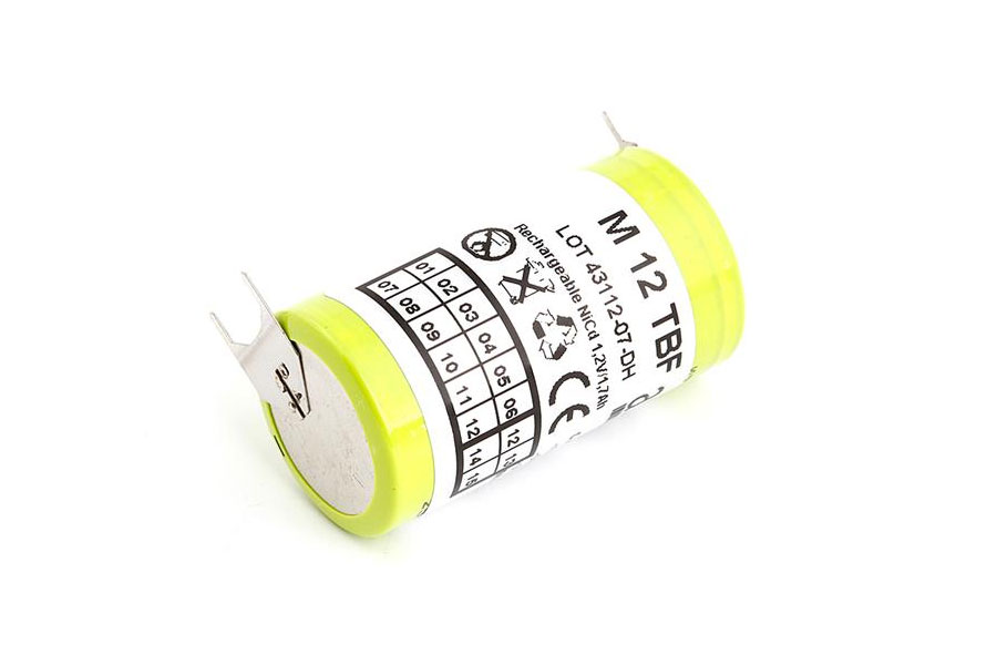 NC Akku SANYO für FRESENIUS INJEKTOMAT C/CP - 1,2V/1,7Ah (+1/-2 PIN)
