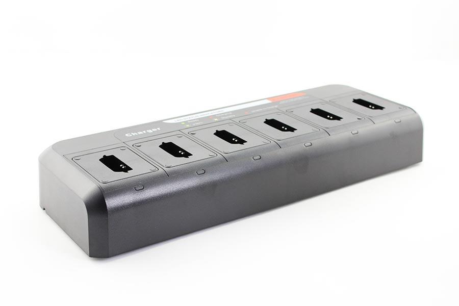 Axcom Tischladegerät für 6 Sepura Akkus: STP8000, STP9000, SC2020