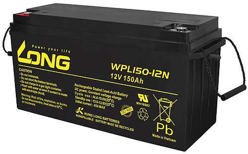 Long Bleiakku WPL150-12N - 12V 150Ah