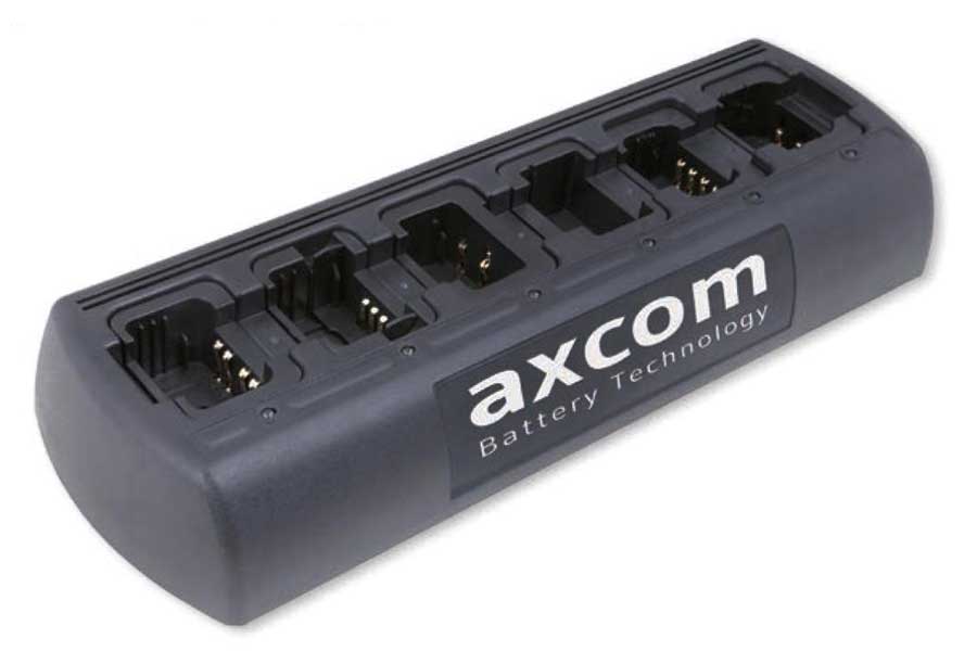 Axcom 6-fach Ladegerät für Funkgeräte Axcom 6-fach Ladegerät für Funkgeräte
