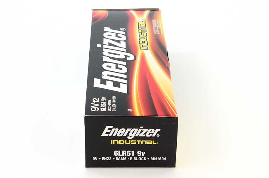 12 Stk. Energizer Batterien, 9V Block, 6LR61, Batterie 12 Stk. Energizer Batterien, 9V Block, 6LR61, Batterie