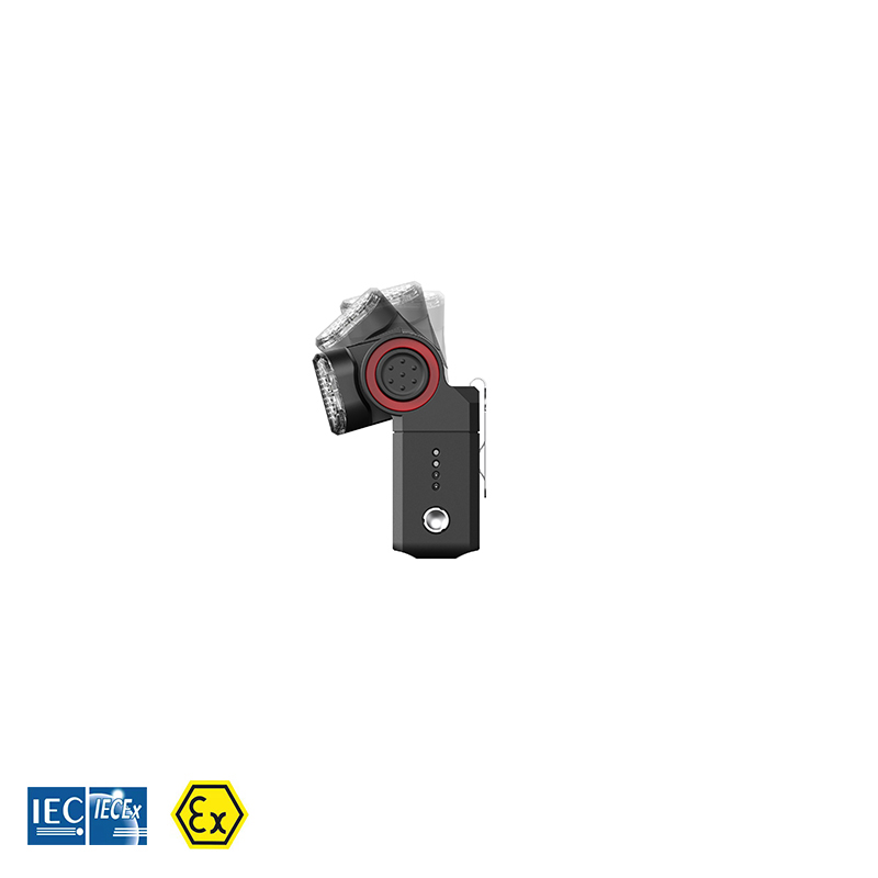 LED-Stirnlampe EX-geschützt, inkl. Li-Ion Akku, ATEX, 13h Leuchtdauer
