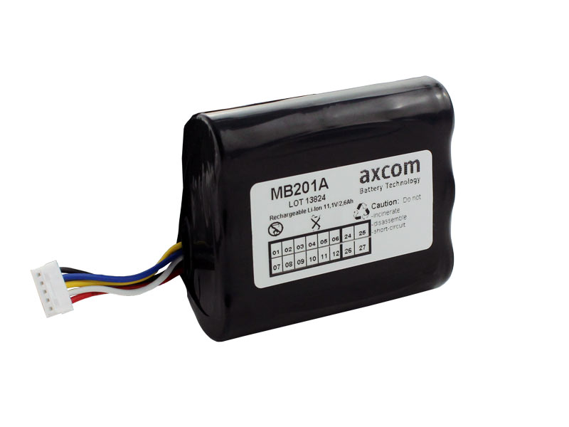 Akku für Philips VSi, VS2+ Monitor 