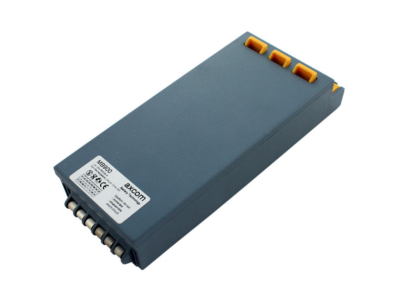 Batterie für Philips Heartstart FR2, FR2+ Defibrillator, Rückseite