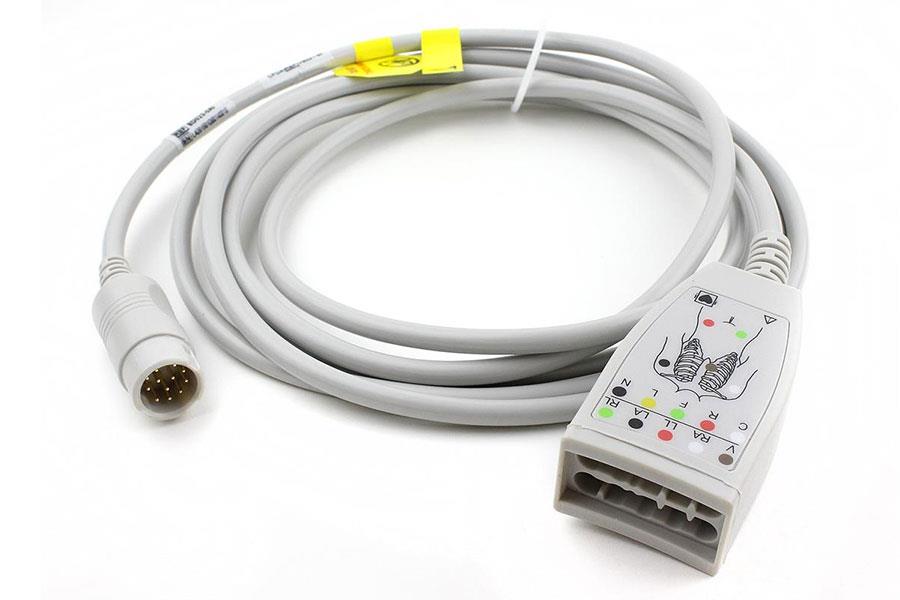 10 adriges EKG Stammkabel für Philips Patientenmonitore, wie Philips M1663A 10 adriges EKG Stammkabel für Philips Patientenmonitore, wie Philips M1663A