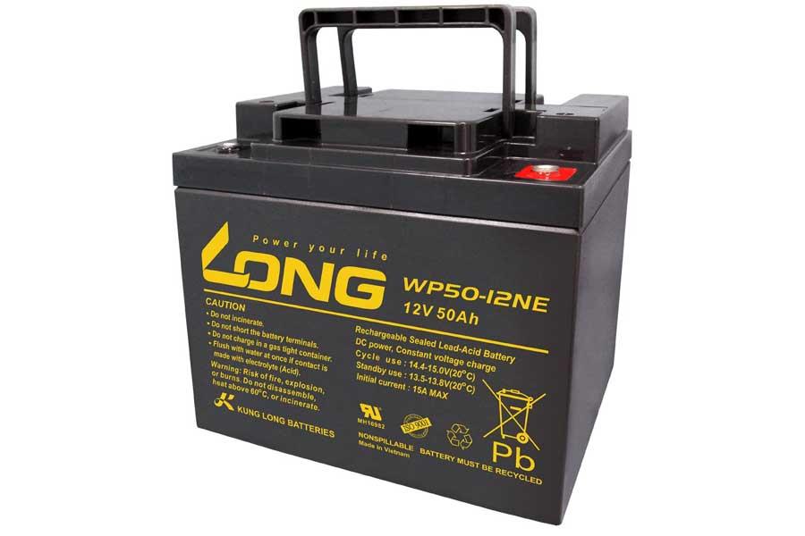 Long Bleiakku WP50-12NE - 12V 50Ah - M6