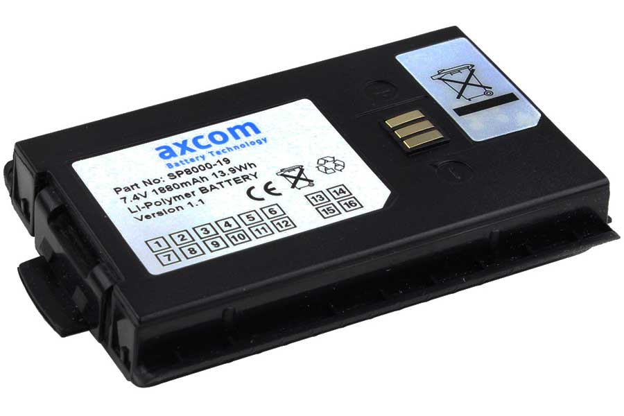 Li-Po Akku für Sepura STP8000, STP9000, SC20, SC21 - 7,4V/1,88Ah Li-Po Akku für Sepura STP8000, STP9000, SC20, SC21 - 7,4V/1,88Ah