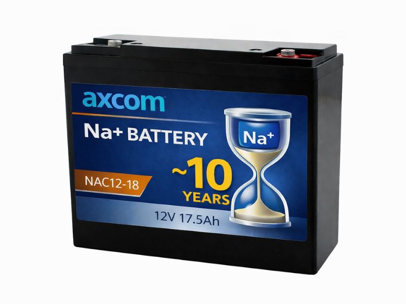 Natrium Ionen Akku 12V 17,5Ah mit M5 Kontakten Natrium Ionen Akku 12V 17,5Ah mit M5 Kontakten
