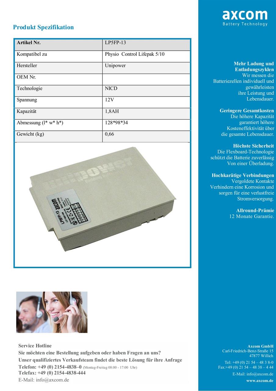 Datenblatt LP5FP-13 Datenblatt LP5FP-13