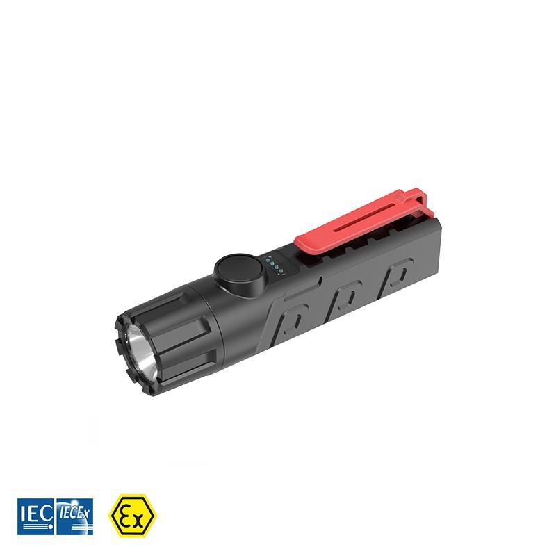 Taschenlampe EX-geschützt, inkl. Li-Ion Akku, ATEX, 14h Leuchtdauer Taschenlampe EX-geschützt, inkl. Li-Ion Akku, ATEX, 14h Leuchtdauer