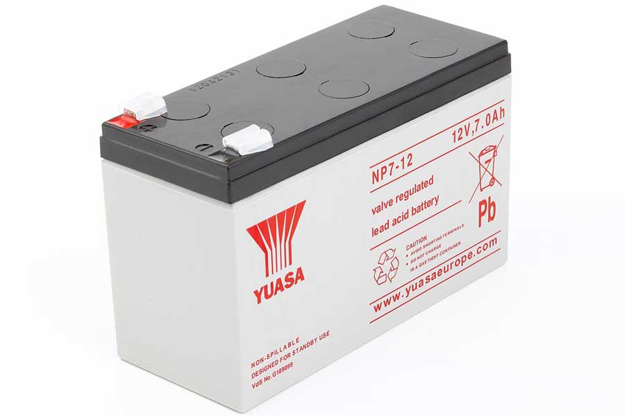 Yuasa Bleiakku NP7-12 - 12V 7Ah - VDS 4,8mm Kontakte Yuasa Bleiakku NP7-12 - 12V 7Ah - VDS 4,8mm Kontakte