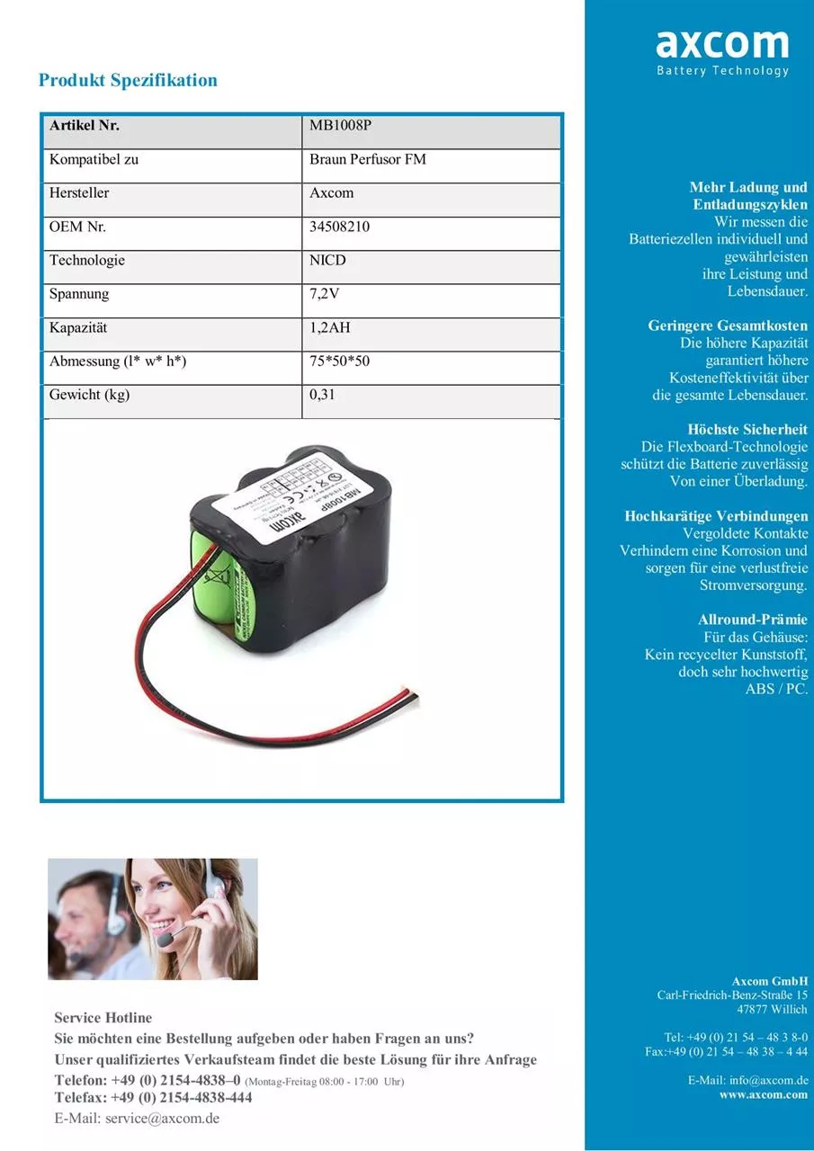 Datenblatt für MB1008P Datenblatt für MB1008P