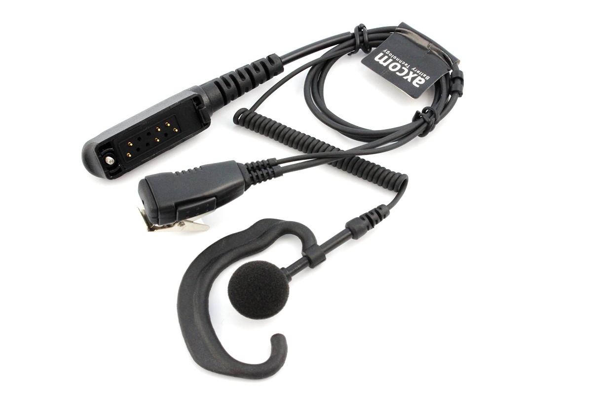 Flexi-Ohrhänger für Sepura STP8000, STP9000 mit Mikro und PTT Flexi-Ohrhänger für Sepura STP8000, STP9000 mit Mikro und PTT