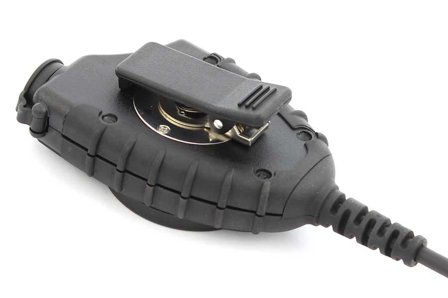 Handbedienteil für Motorola Funkgeräte, Detailansicht Clip mit 8 Rastungen Handbedienteil für Motorola Funkgeräte, Detailansicht Clip mit 8 Rastungen