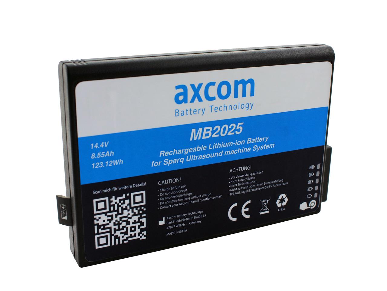 Akku für Philips Sparq Ultraschallgerät