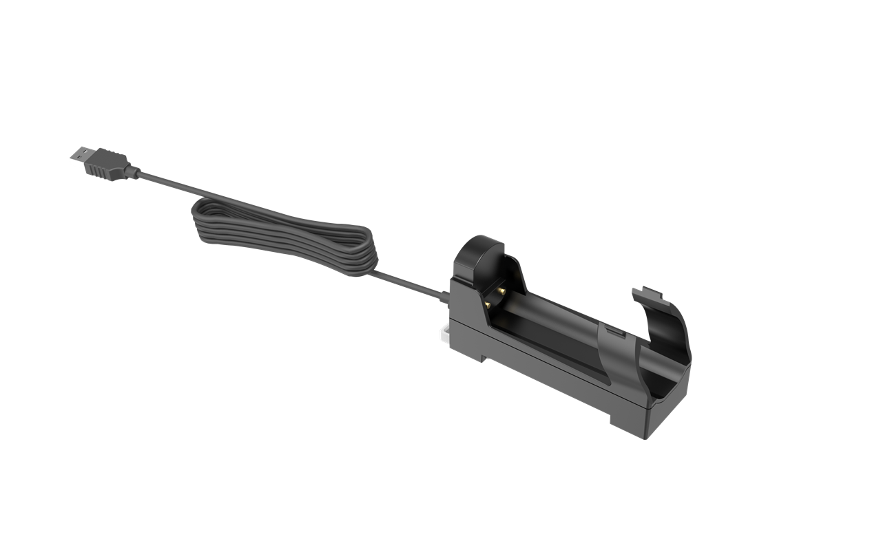 Ladestation für ex-geschütze LED-Handlampe ExMP31R inkl. EU-Adapter AC 100-250V/500mA, DC 5V/2000mA