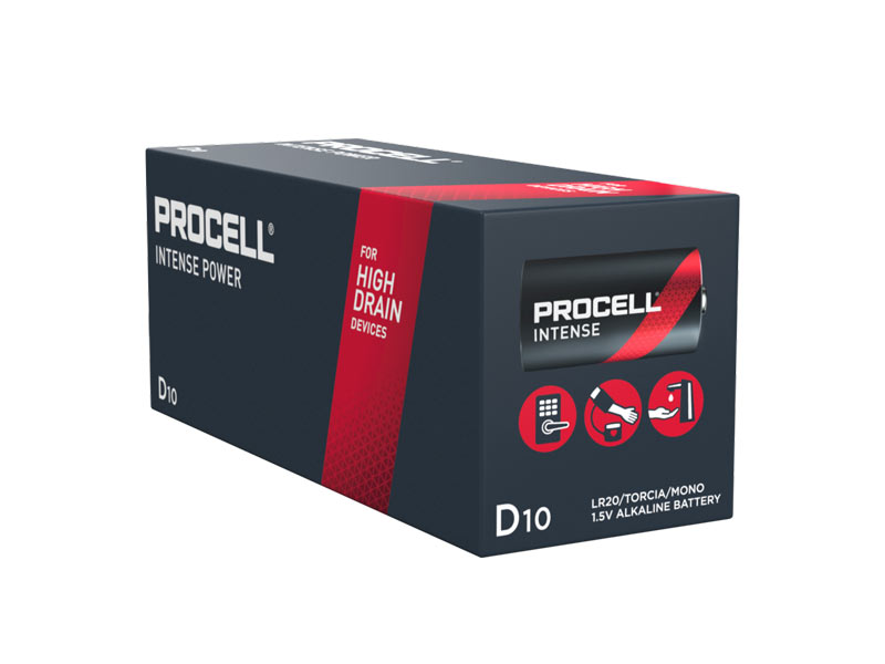 Batterie Procell Intense Mono D / LR20 / MN1300 Alkaline - 1,5V (VPE10)