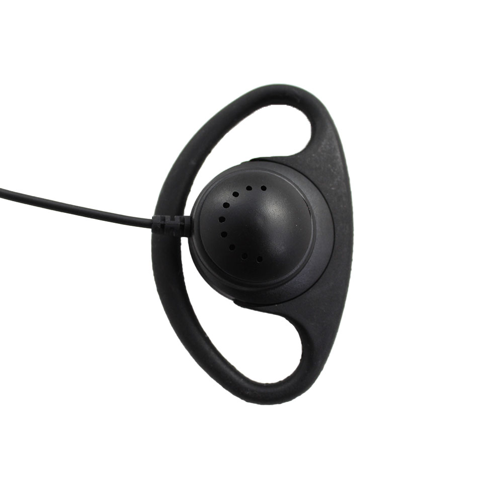 D-Shape Ohrhörer des Kehlkopfmikrofons