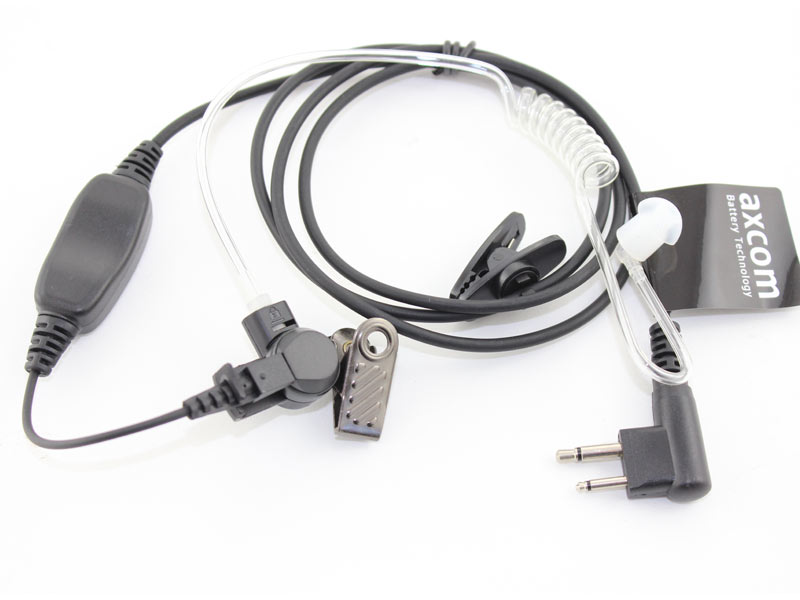 Headset mit Schallschlauch 1 Kabel-Lösung für Motorola GP300, CP040, DP1400, R2 Doppelklinkenstecker Headset mit Schallschlauch 1 Kabel-Lösung für Motorola GP300, CP040, DP1400, R2 Doppelklinkenstecker