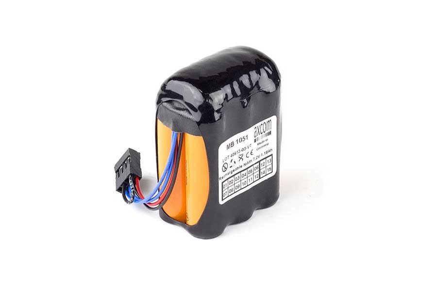 NiMH Akku für Dräger Oxylog 2000 - 7,2V/1,18Ah NiMH Akku für Dräger Oxylog 2000 - 7,2V/1,18Ah