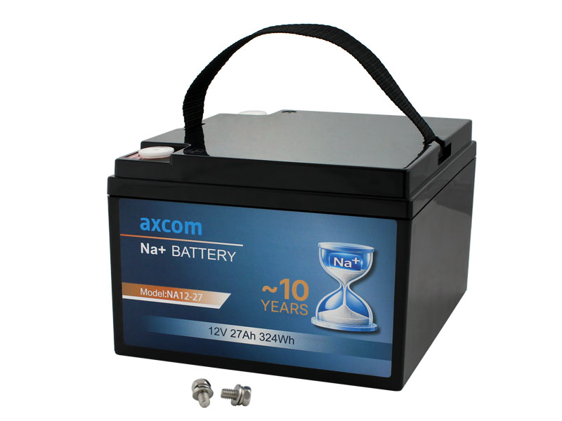 Natrium Ionen Akku 12V 28Ah mit M5 Kontakte