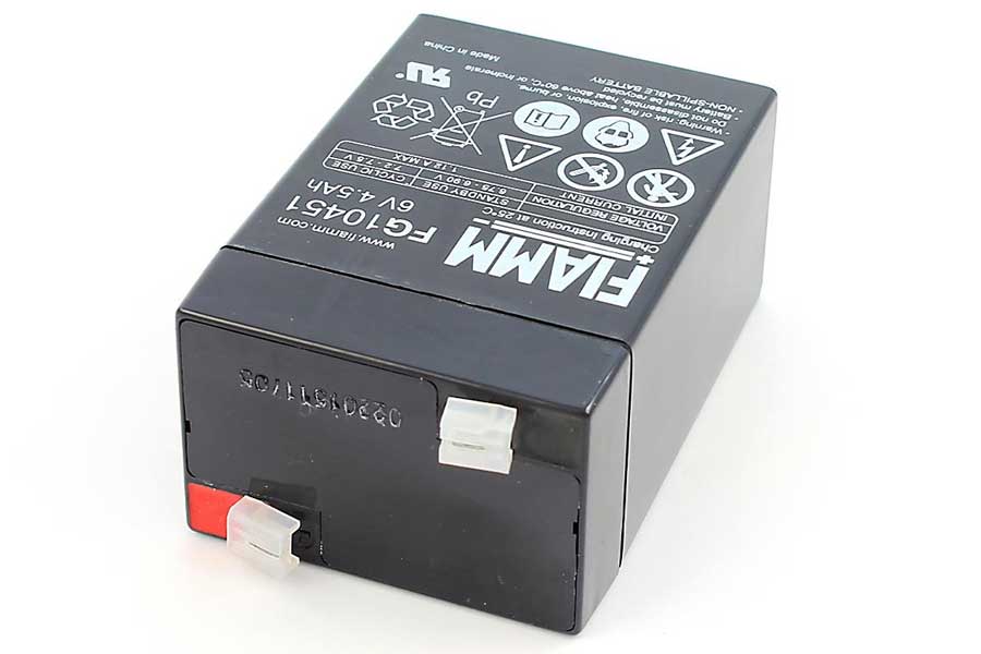 FIAMM Bleiakku FG10451 - 6V 4,5Ah FIAMM Bleiakku FG10451 - 6V 4,5Ah