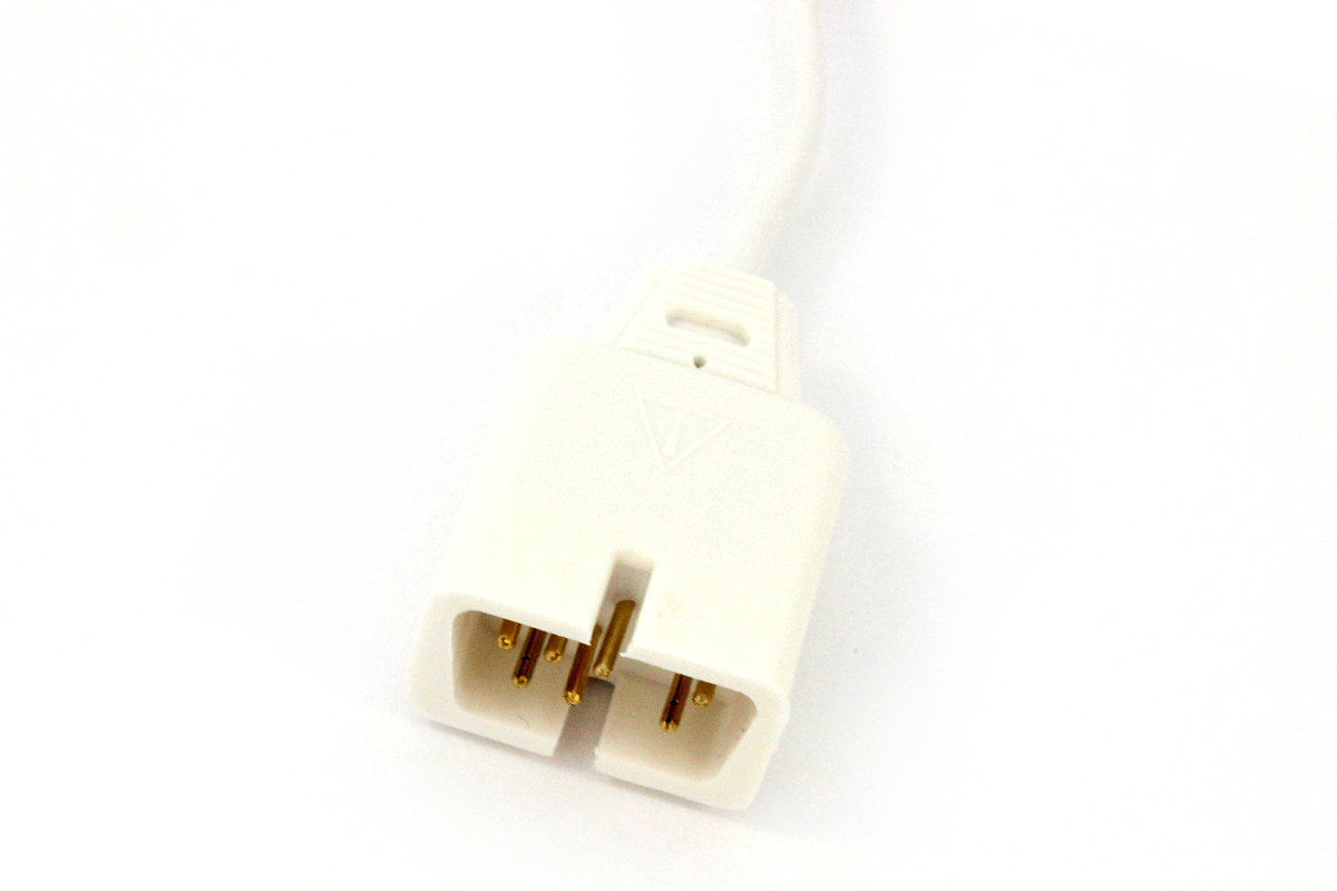 SpO2 Einwegsensor für Erwachsene, Nellcor Anschluss (wie M1131A, M1904B), Detailansicht Stecker