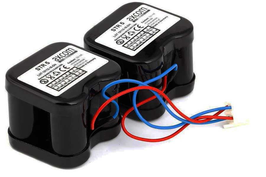 NiCd Akku für Laerdal-Absaugpumpe - 2X 6V/1,9AH