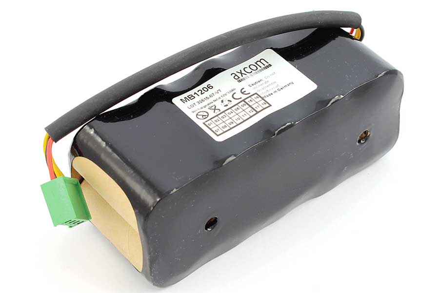 NiCd Akku für GE Hellige/Marquette Dash 2000 Monitor - 12V/3Ah
