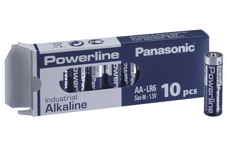 Batterie Panasonic Mignon AA/LR06/4006 INDUSTRIAL POWERLINE ALKALINE (VPE10) - 1,5V
