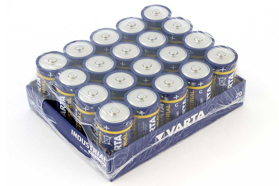 20 Stk. Varta Baby C, MN1400, LR14 Batterien, Industrial, Alkaline