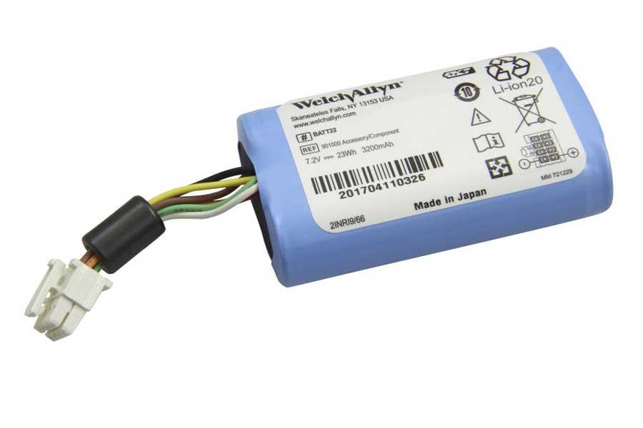 Akku BATT22 für Welch Allyn Connex Spot 2-Zell Blutdruckmesser Akku BATT22 für Welch Allyn Connex Spot 2-Zell Blutdruckmesser