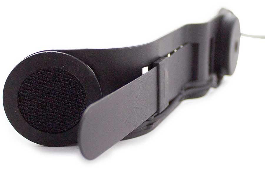 Detailansicht Schädeldeckenmikrofon Detailansicht Schädeldeckenmikrofon