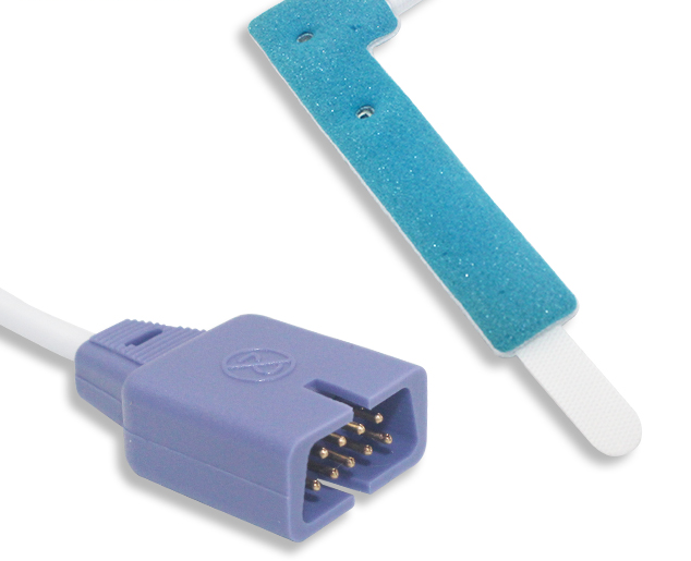 Einweg SpO2 Sensor mit Klettverschluss für Nellcor 9-Pin für OXI-Tec