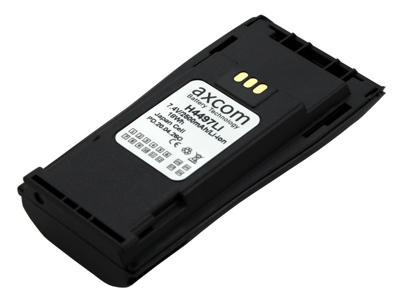 Li-Ion Akku für Motorola CP040, DP1400 mit Sanyo-Zelle - 7,2V/2,5Ah