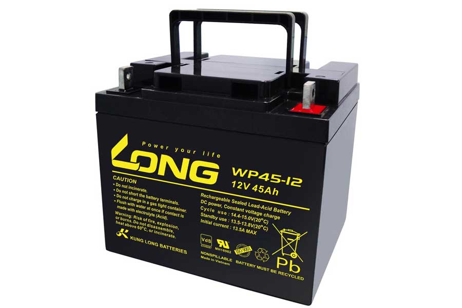 Long Bleiakku WP45-12 