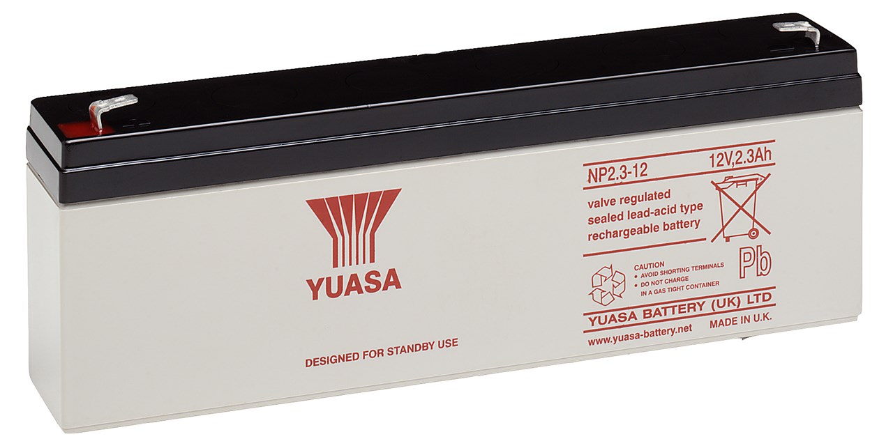 Yuasa Bleiakku NP2.3-12 - 12V 2,3Ah - VDS Yuasa Bleiakku NP2.3-12 - 12V 2,3Ah - VDS