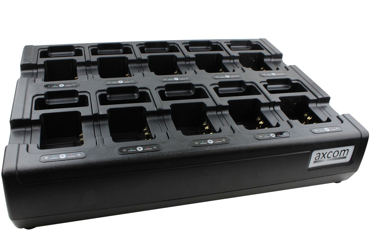 10+10-Stationen Ladegerät inkl. Adapter für CP040, CP150, CP200 Serie, DP1400, R2, H4970LI, H4851, H