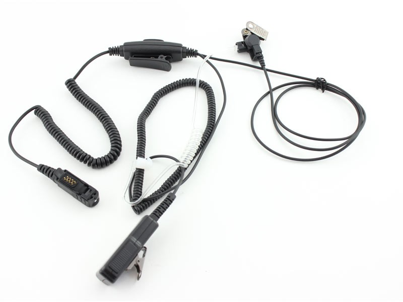 Schallschlauch-Headset 2 Kabel-Lösung für Motorola Schallschlauch-Headset 2 Kabel-Lösung für Motorola