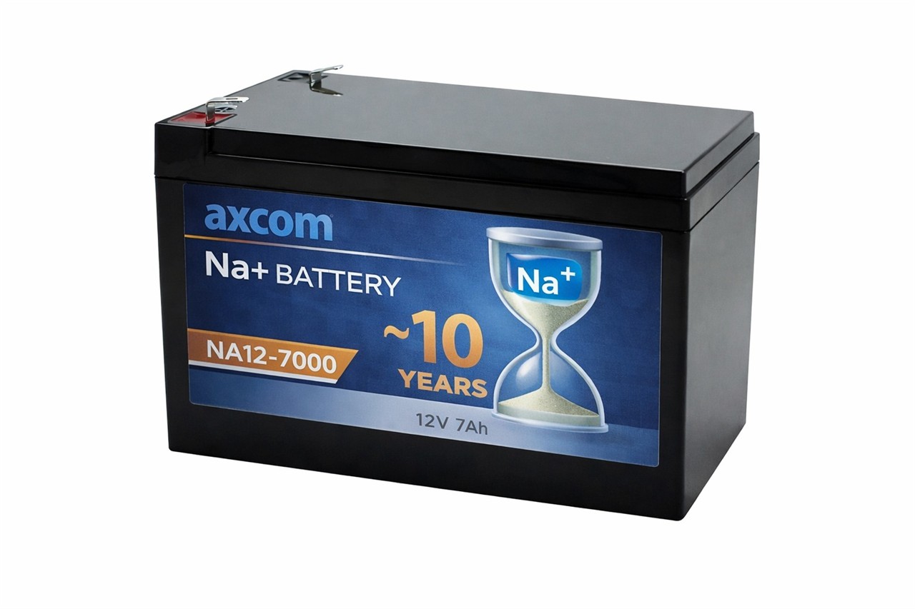 Natrium Ionen Akku 12V 7Ah mit 4,7mm Steckkontakten Natrium Ionen Akku 12V 7Ah mit 4,7mm Steckkontakten