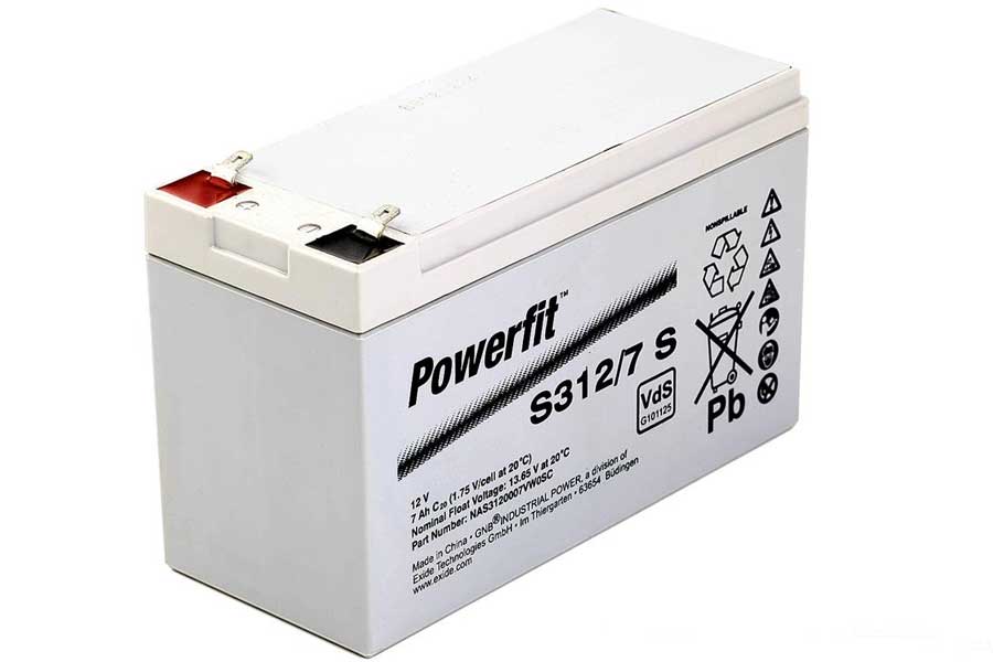 Sonnenschein Powerfit Bleiakku S312/7S - 12V 7Ah - VDS Sonnenschein Powerfit Bleiakku S312/7S - 12V 7Ah - VDS