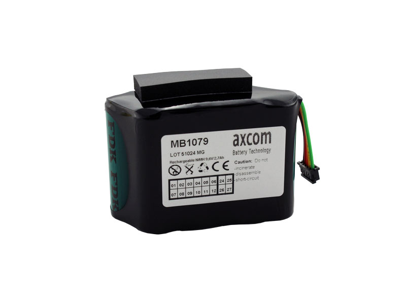 Akku für Carefusion Infusionspumpe Alaris Asena GP, Rückseite